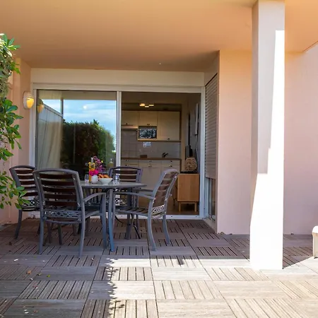 Residence Les Flamants Roses Canet Exterior foto